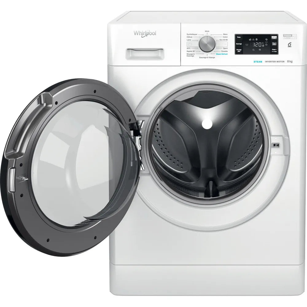 Lave-linge 8 KG WHIRLPOOL - FFB8258BVFR
