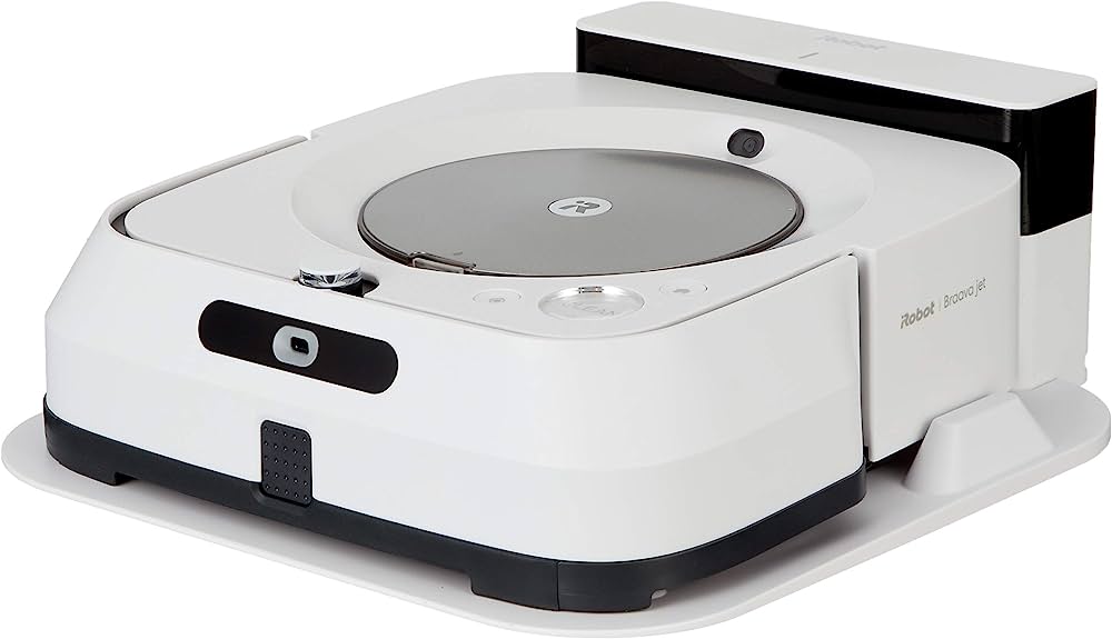 Robot Nettoyeur de sols durs connecté IROBOT - BRAAVAJET M613840