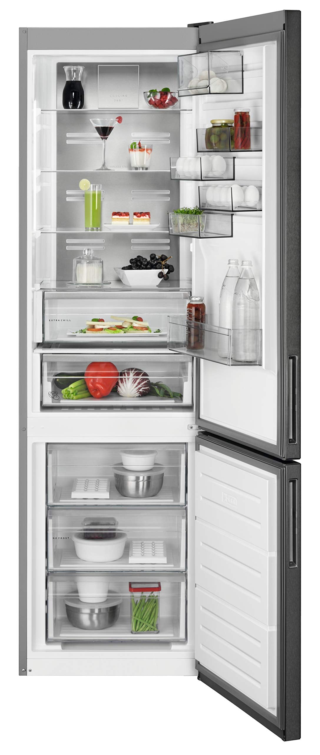 Réfrigérateur Combiné AEG - RCB736E5MB