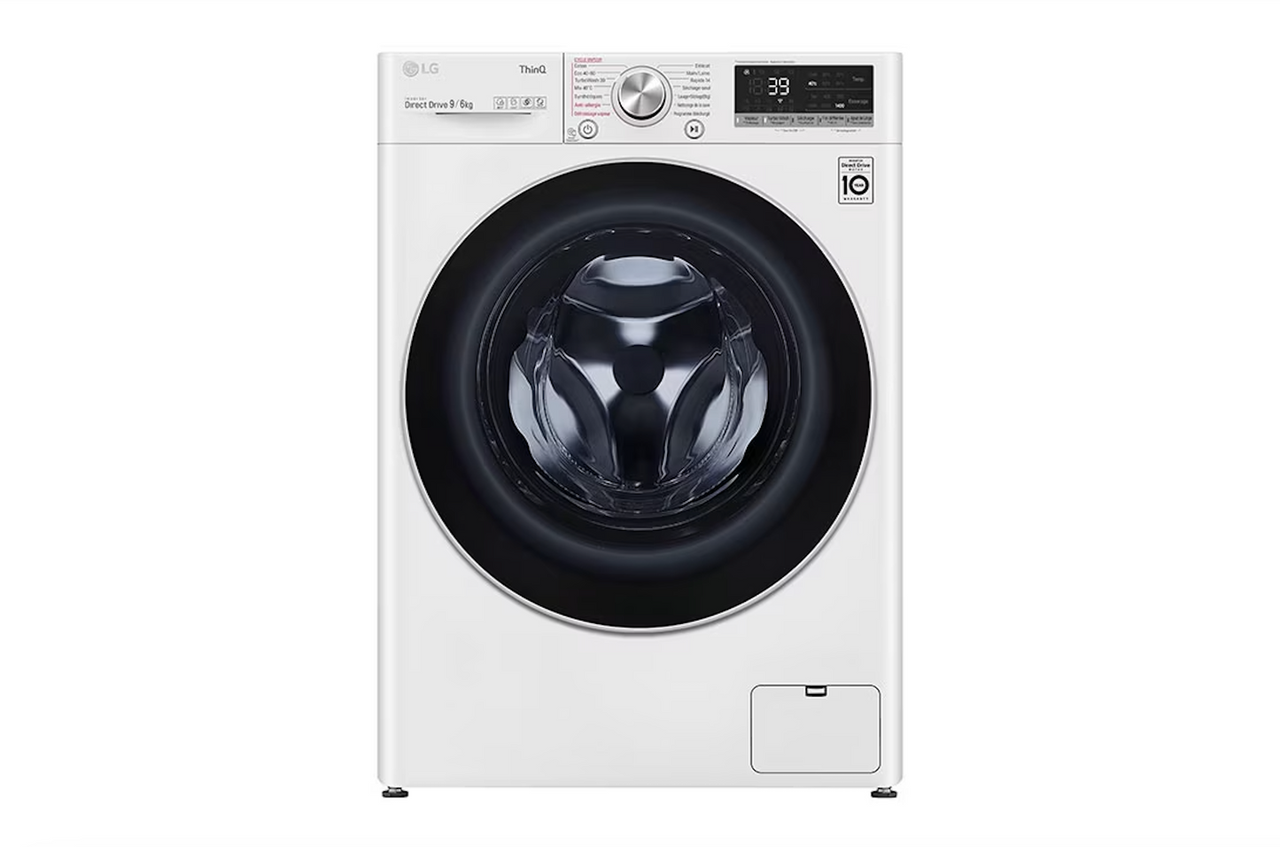 Lave-linge séchant frontal connecté 9/6 Kg LG - F694V71WRHT