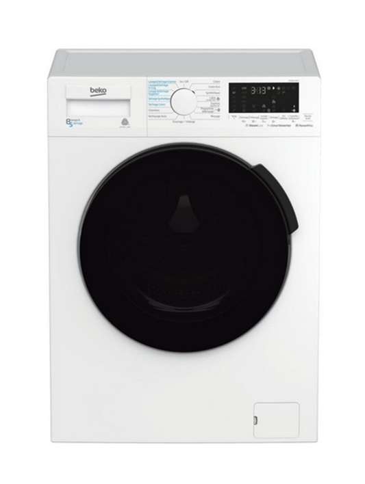 Lave-linge séchant 8/5 KG Connecté BEKO - HTE8614YBST