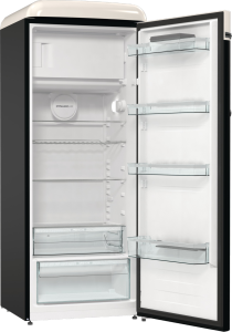 Réfrigérateur Vintage Noir GORENJE - OBRB615DBK