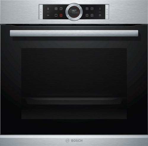 Four Pyrolyse inox BOSCH - HBG672BS2