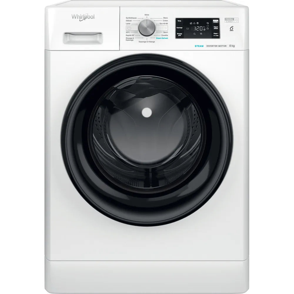 Lave-linge 8 KG WHIRLPOOL - FFB8258BVFR