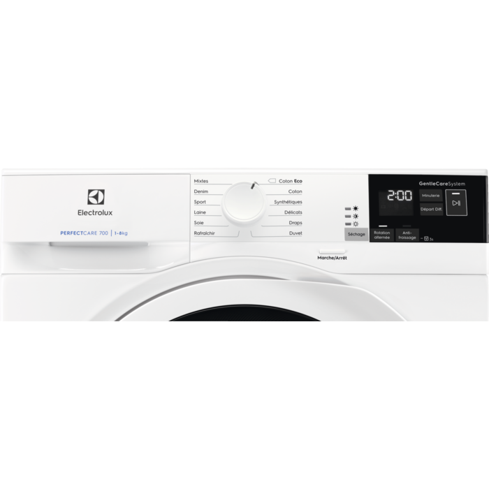 Sèche-linge Pompe à chaleur 8Kg ELECTROLUX - EW7H5110RO