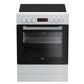 Cuisinière vitrocéramique BEKO - FSE67300WCS