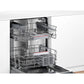 Lave-vaisselle Bandeau Encastrable BOSCH - SMU4HBS56E