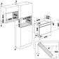 Micro-ondes encastrable WHIRLPOOL - AMW442IX
